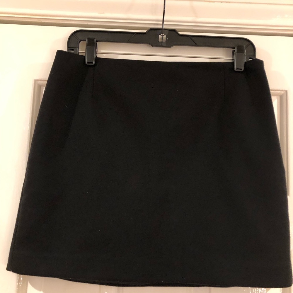 Tahari Black Mini Skirt